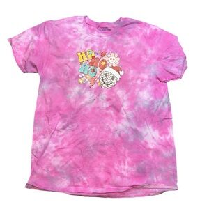 Gildan Ice Dyed Holiday Ho Ho Ho Tshirt Large